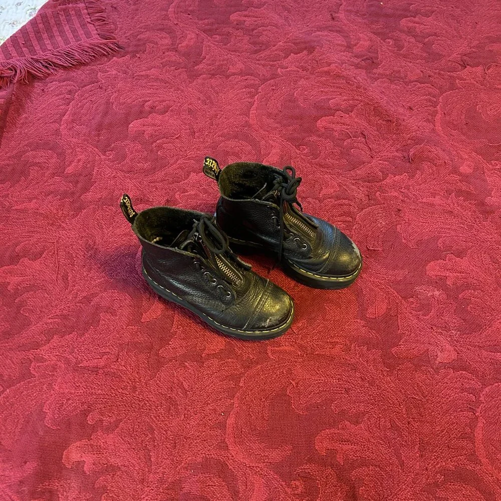 Dr. Martens Black Platform Boots